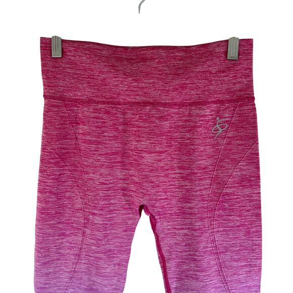Amazing Sports Women's Ombre Workout Legging Pink Size Small Medium Activewear - Picture 3 of 8